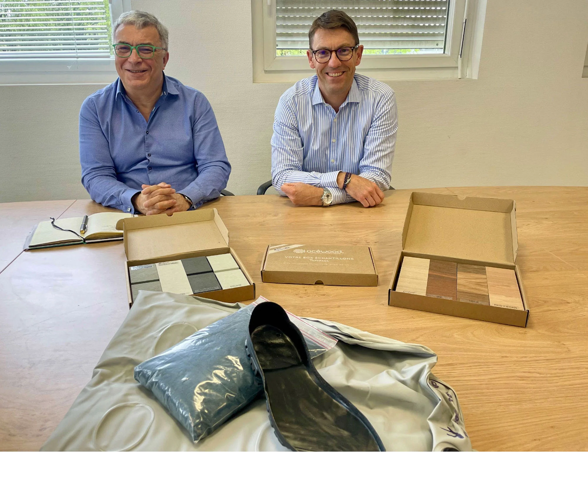 Photo de Raymond Soria et Philippe Gressier